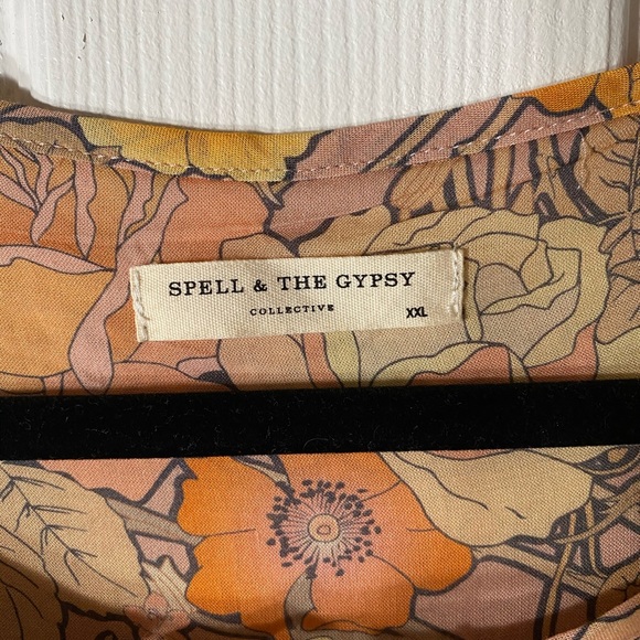 SPELL & THE GYPSY AMETHYST GOWN BLUSH SIZE XXL - Picture 6 of 15